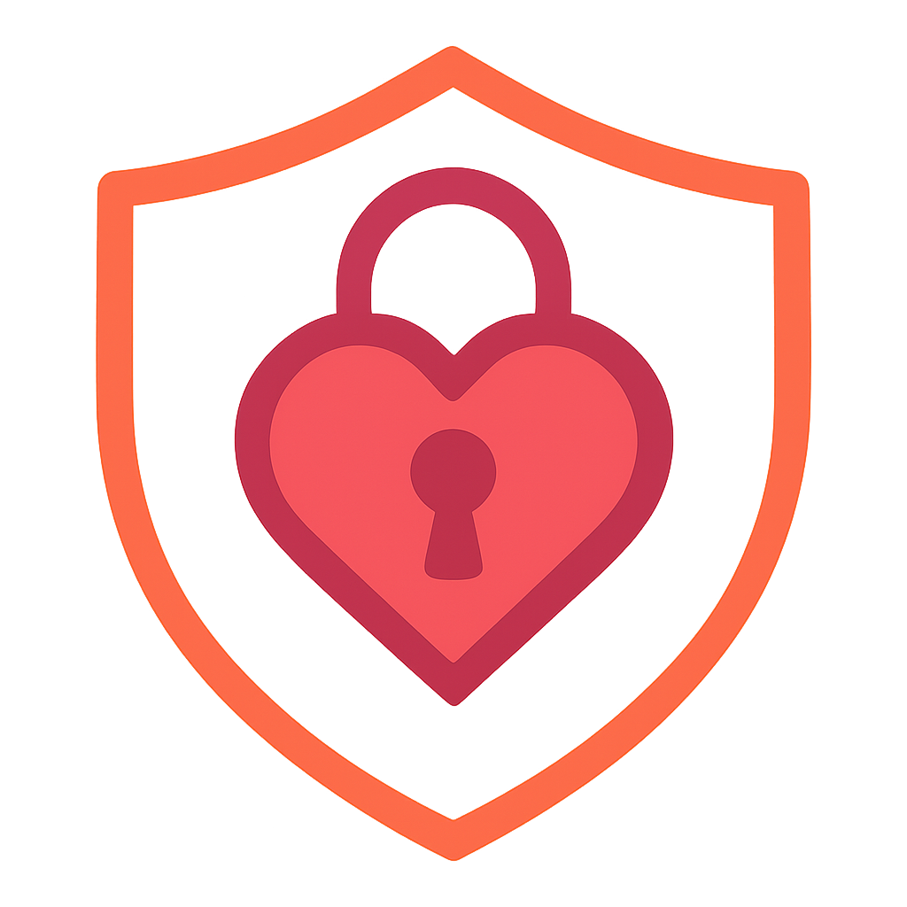 Safe dating illustration